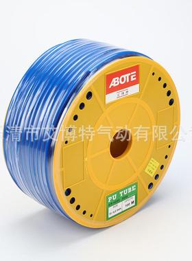 供应PU气动软管10x6.580M透明气动空压机软管风管