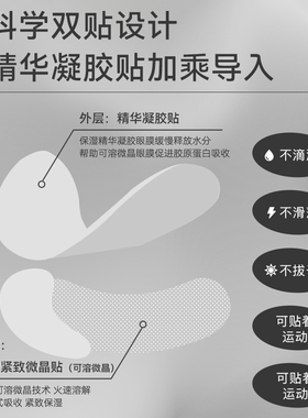 【炸炸专享】如果说胶原微晶眼膜抗皱紧致淡纹眼袋泪沟眼部