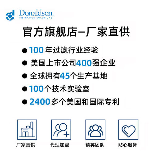 H 唐纳森原厂正品HY PRO液压滤芯  2600系列 液压回油过滤器 - 图1