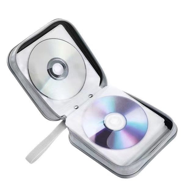 家用CD收纳盒光碟收纳包加厚80片装CD碟包DVD碟S片收纳推车用光碟,淘宝优惠券,粉丝福利购,淘宝优惠卷