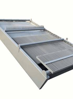 供应回转式格栅清污机污水处理设备HQN型不锈钢耙齿除污机