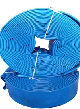 pvc农用灌溉水带橡塑涂塑水带蓝水带花园农田园林水带