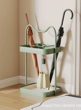 雨伞收纳架家用门口放伞神器落地简约网红挂放伞架可沥水装伞架子