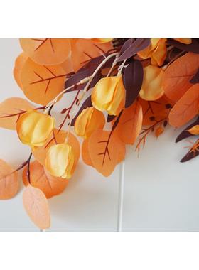 仿真门楣镜前花秋季万圣节感恩节门饰采购