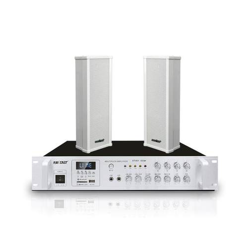 ST51音柱室外防水户外音响壁挂套装校园公共广播功放音箱喇叭 - 图3