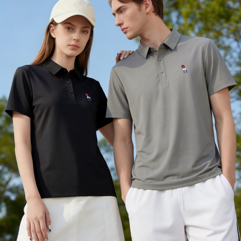 AY2NECHEER柏奥玛情侣运动短袖T恤呼吸冰感空调Polo衫体感直降5℃