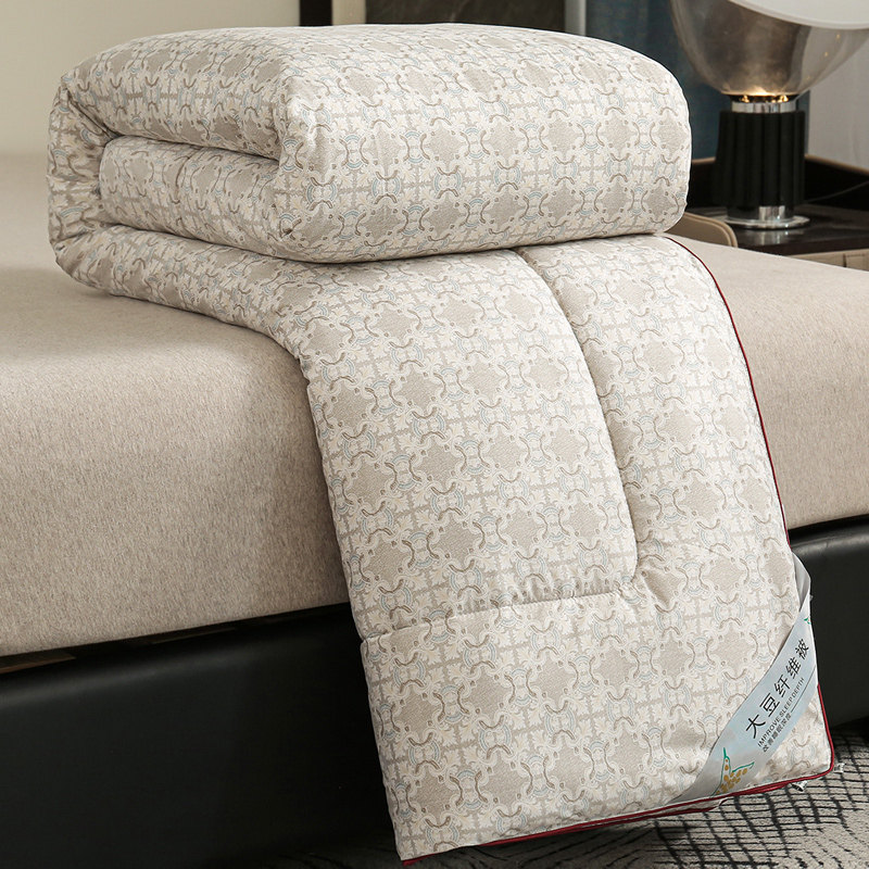 加厚保暖大豆纤维被子春秋丝棉被芯冬季单人学生宿舍双人冬天冬被,淘宝优惠券,粉丝福利购,淘宝优惠卷