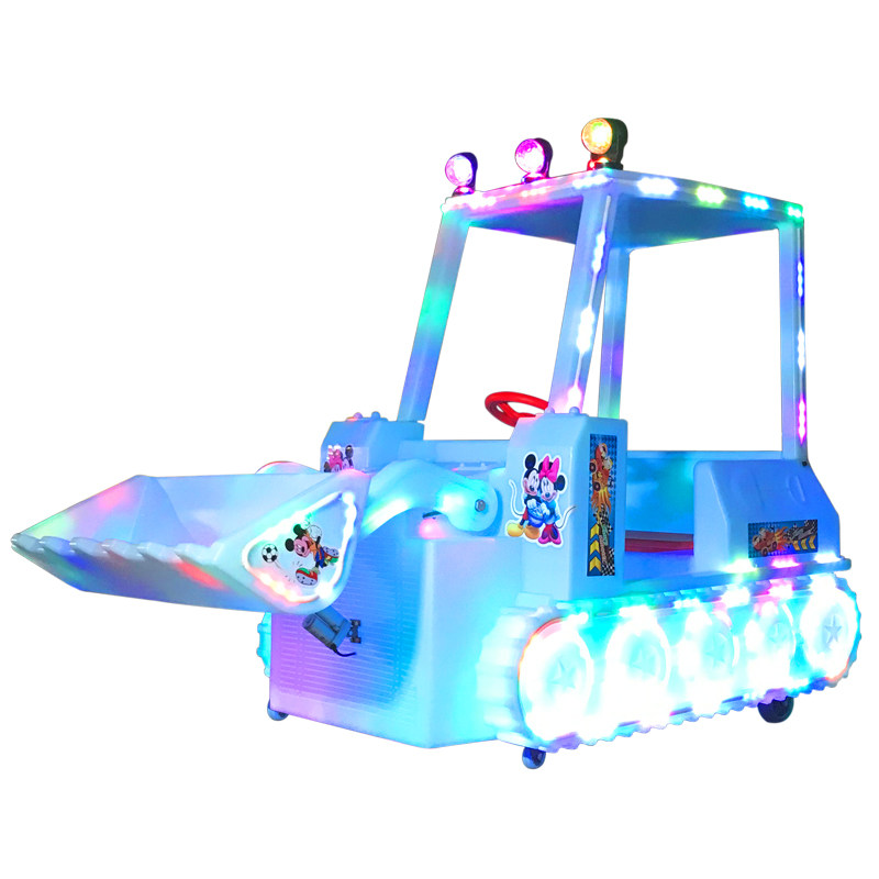 新款推土机广场儿童碰碰车双人游乐设备夜市摆摊电动车电瓶玩具车,淘宝优惠券,粉丝福利购,淘宝优惠卷