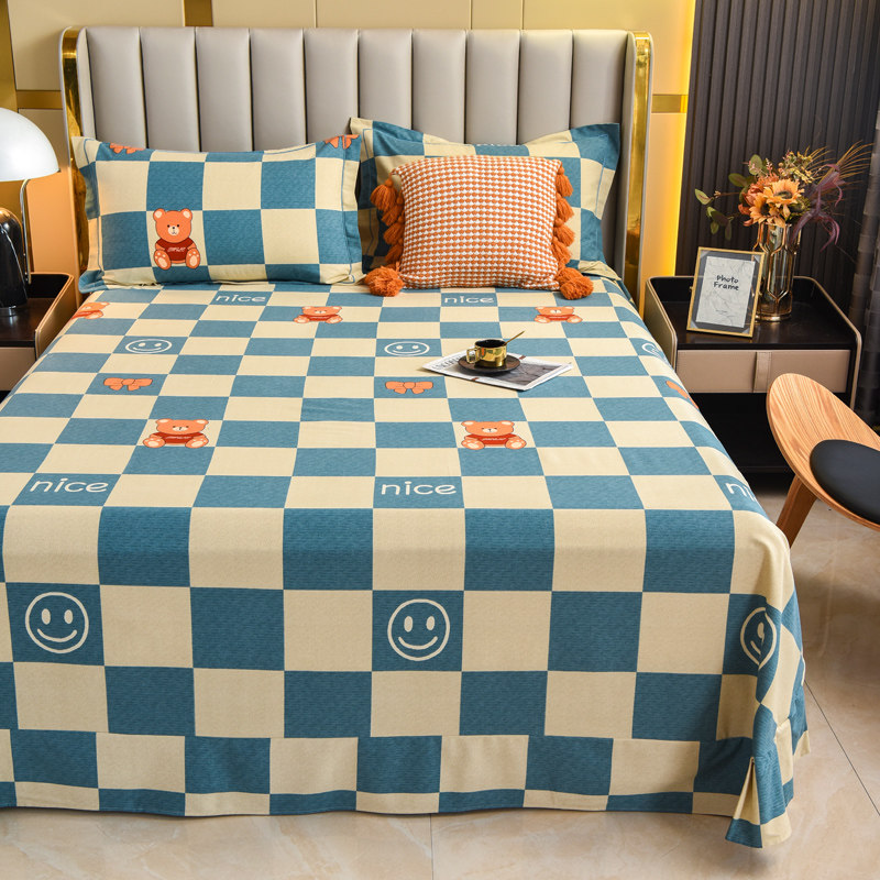 定做订制全棉纯棉加厚磨毛床单被单大炕单榻榻米上下铺高低床宿舍,淘宝优惠券,粉丝福利购,淘宝优惠卷