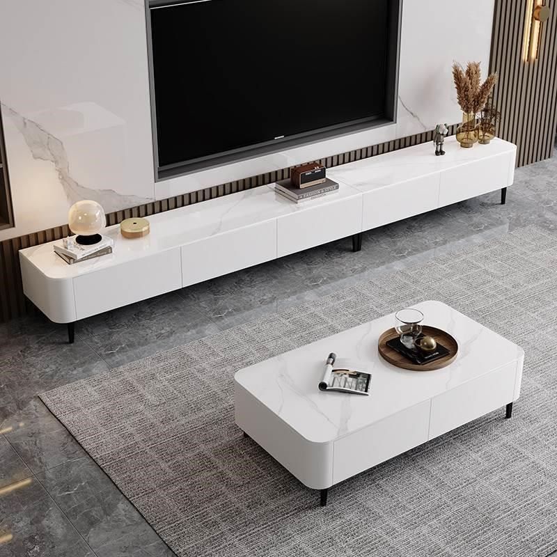 岩板实木茶几电视柜组合现代简约家用小户型茶几电视柜24新款茶几,淘宝优惠券,粉丝福利购,淘宝优惠卷