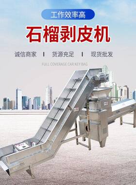 不锈钢石榴剥皮机大产量石榴取籽设备石榴去皮机扒皮机