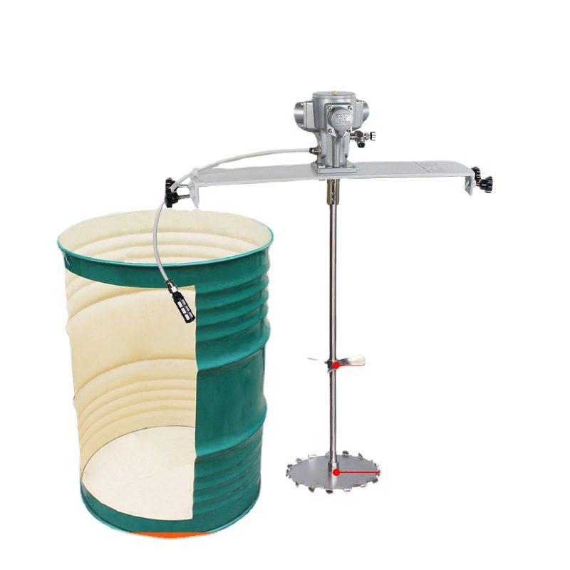 德斯威气动搅拌机油漆涂料化工搅拌55加仑横板式气动搅拌器,淘宝优惠券,粉丝福利购,淘宝优惠卷