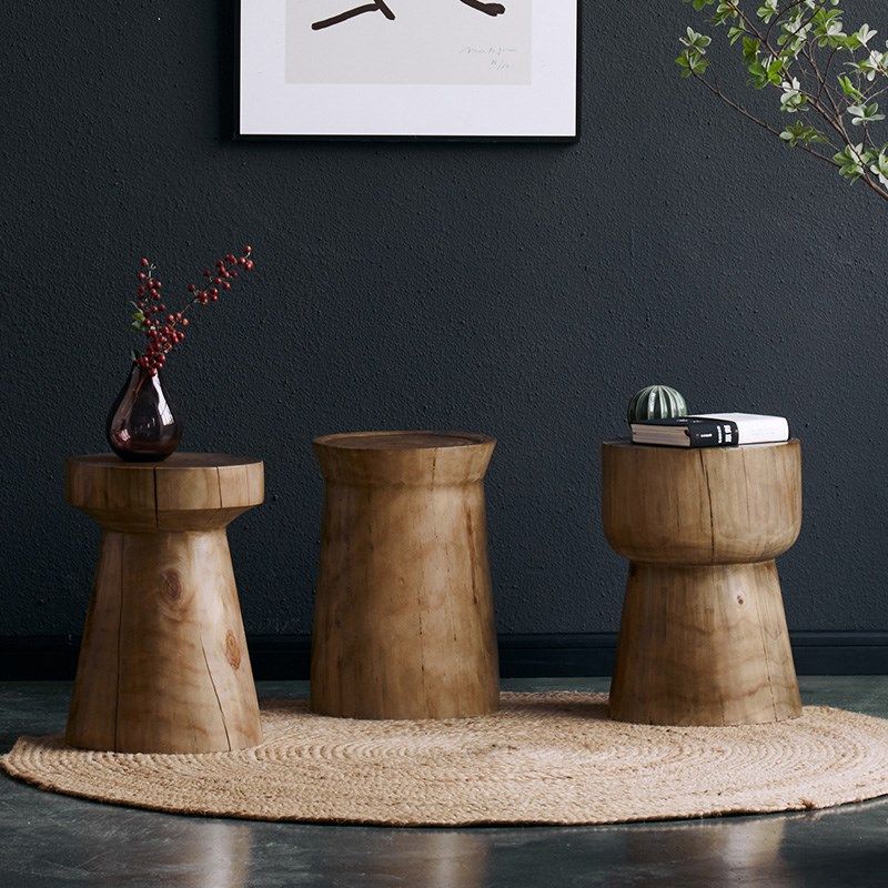 全实木几何小木凳创意矮凳原木圆凳民宿坐墩木墩椅子酒店茶桌凳子,淘宝优惠券,粉丝福利购,淘宝优惠卷