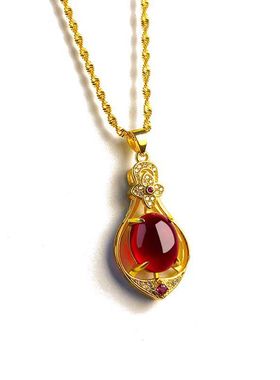 【下单立减50】项链女新款吊坠高档不掉色同款锁骨链送女友礼物jh