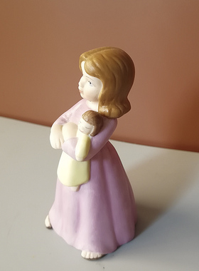 创意饰品可爱女孩卧室隔断桌面陶瓷梳妆台装饰小摆件少女心浪漫