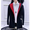 2023 New Winter Jacket Men's Windbreaker Korean Style Trendy Versatile Internet Celebrity Hooded Mid-Length Woolen Coat for Men
