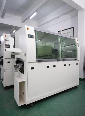 数显控温波峰焊加热三段全热风预热中型波峰焊锡炉双轨道波峰焊接