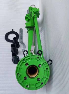 新型农业喷灌喷枪50涡轮蜗杆喷水枪草坪喷枪园林喷洒器喷灌喷头