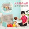 Children's multifunctional study table, writing table, three-in-one storage cabinet, backrest chair, dining table, painting table and chair, study table and chair