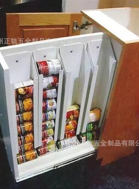 40寸1米三节滑轨51宽工业机柜货柜导轨滑道大抽屉轨道橱柜静音