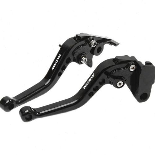 适用三阳MAXSYM400 TL500 改装两指短款刹车牛角车手把离合拉杆 - 图3