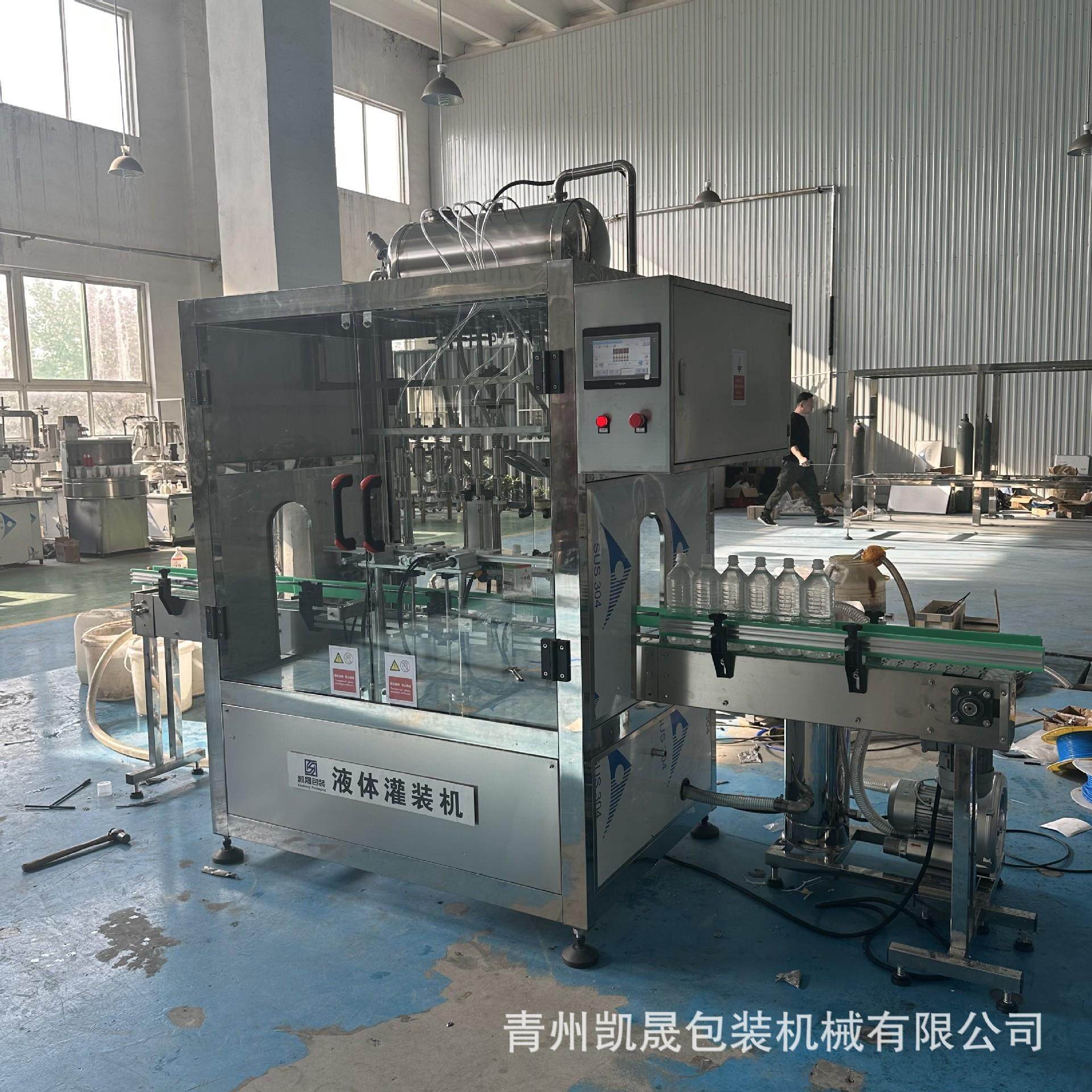 全自动直线负压式红酒洋酒酱油醋液体灌装机防滴漏等液位罐装设备,淘宝优惠券,粉丝福利购,淘宝优惠卷