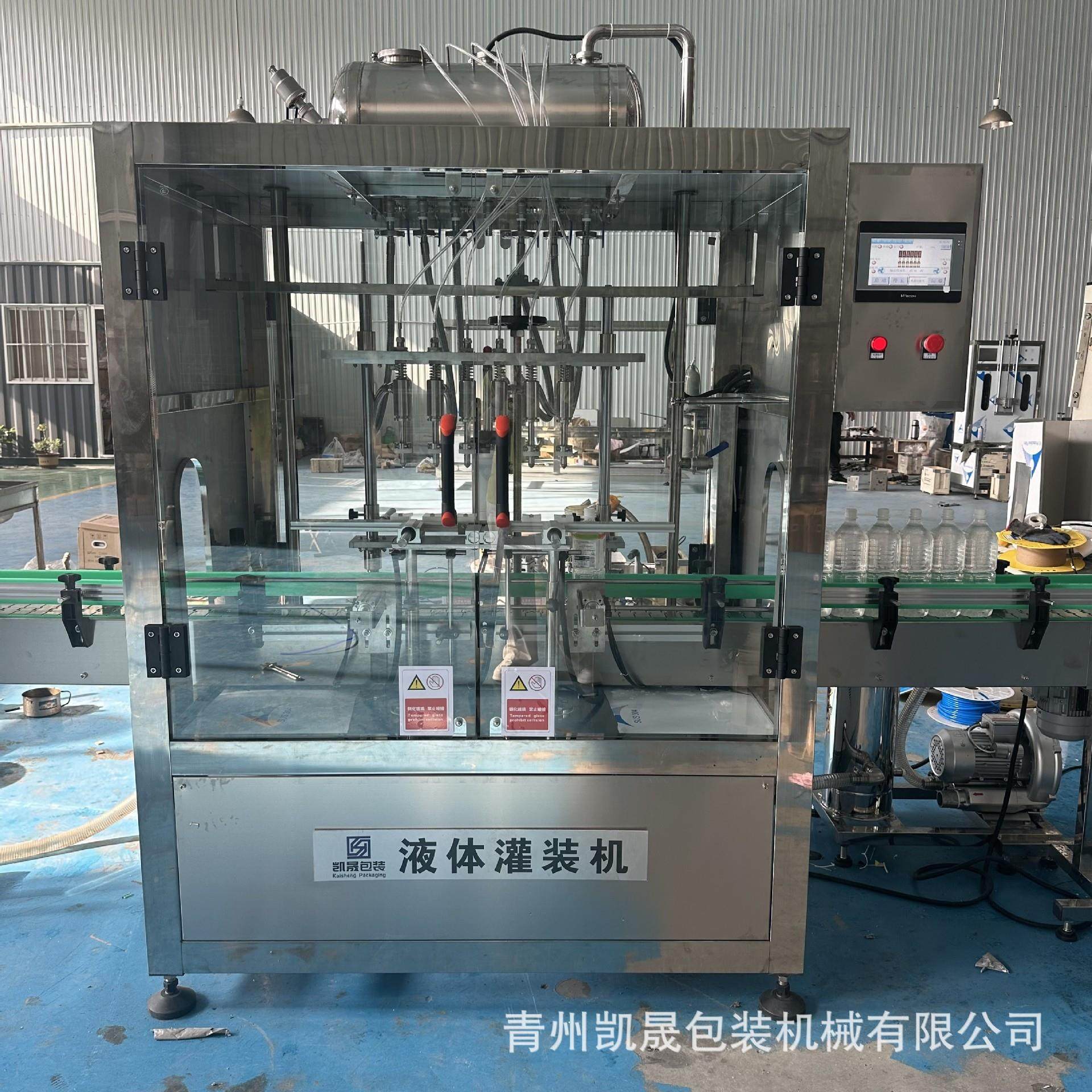 全自动直线负压式红酒洋酒酱油醋液体灌装机防滴漏等液位罐装设备,淘宝优惠券,粉丝福利购,淘宝优惠卷