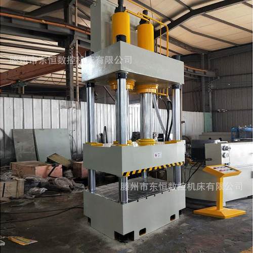 碳纤维成型四柱液压机汽车配件刹车片铁屑压块双缸液压机 - 图1