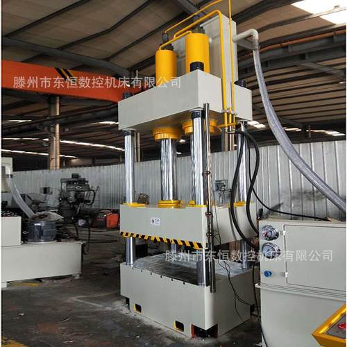 碳纤维成型四柱液压机汽车配件刹车片铁屑压块双缸液压机 - 图2