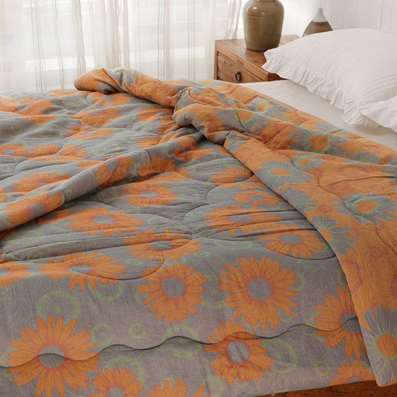 A类全棉双层纱春秋冬被大豆纤维棉花被单双人可机洗四季被母婴款,淘宝优惠券,粉丝福利购,淘宝优惠卷