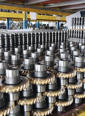 NMRV减速机全速比涡轮蜗杆大扭矩斜齿轮螺杆小型调速减速机