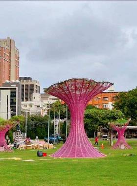 户外大型景观灯摆件园林装饰防水不锈钢雕塑亮化工程照明灯具