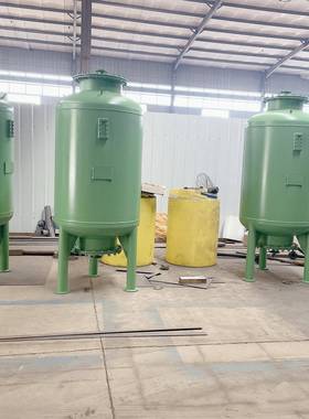 厂销不锈钢过滤罐立式锰砂石英砂多介质过滤器全自动活性碳过滤器