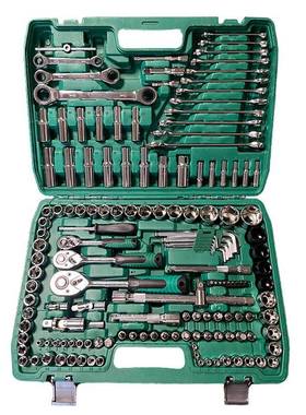 汽修工具151PC件套铬钒钢汽修机修家用五金工具套筒套装