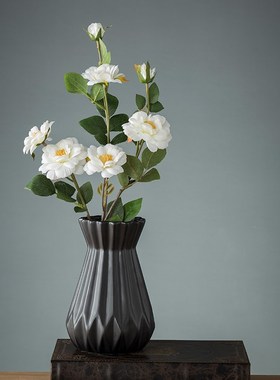 北欧简约花瓶鹿摆件家q居饰品客厅酒柜装饰品房间创意陶瓷电视柜