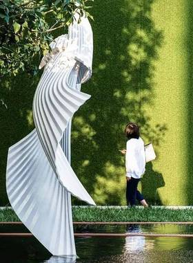 广场不锈钢水景雕塑订制设计雕塑户外不锈钢雕塑