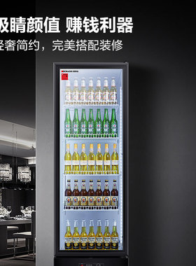 德玛仕商用展示柜冷藏保鲜柜饮料柜风冷超市便利店酒水柜啤酒柜