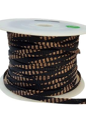 车载音响蛇皮网管电源线喇叭线套管改装4/6/8/1012MM线材保护网管