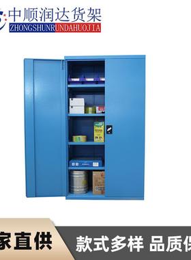 多功能生产车间重型工具收纳柜加厚双开门多功能置物柜五金柜