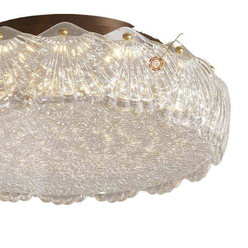 意式金箔高端贝壳卧室吸顶灯法式轻奢设计感大气护眼房间书房灯具,淘宝优惠券,粉丝福利购,淘宝优惠卷