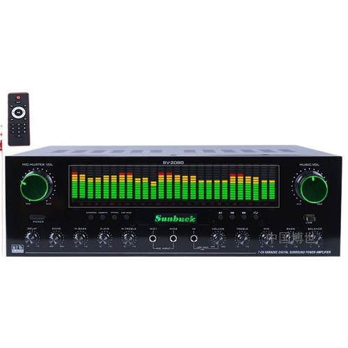 声道功放机家用大功率专业发烧重低音数字.功放 - 图3