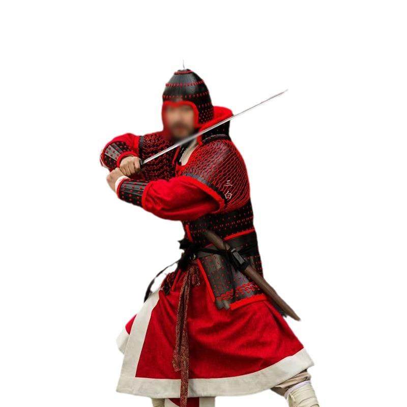 新款古代盔甲服装可穿表演服将军士兵演出服影视舞台演出衣服道具,淘宝优惠券,粉丝福利购,淘宝优惠卷