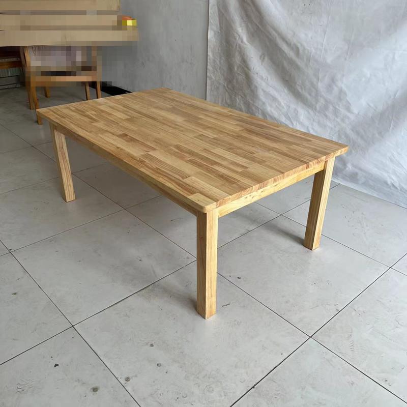 简易实木餐八仙炕桌正方形矮桌子吃饭烧烤四方桌吃饭桌茶几地台桌 - 图1