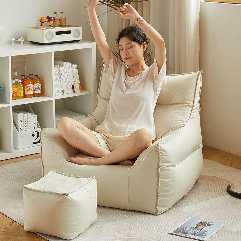 懒人沙发卧室小沙发单双人阳台躺卧休闲椅榻榻米小户型靠背沙发椅,淘宝优惠券,粉丝福利购,淘宝优惠卷
