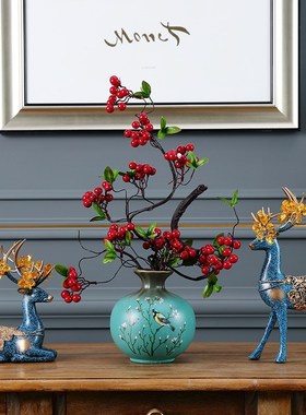 欧式创意鹿三件套招财玄关摆件客厅电视柜酒柜家居装饰品结婚礼物