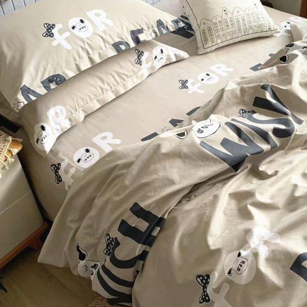 加厚密卡通儿童小狗被套床三四件套裸睡床品被罩睡,淘宝优惠券,粉丝福利购,淘宝优惠卷