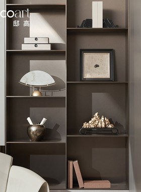 DEC陈 堂氏美学摆件中式柜体软装O设酒店大宋开放格搭配设计