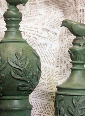 欧式复古小鸟装饰摆件家居饰品客厅电视柜样板房软装摆设结婚礼物