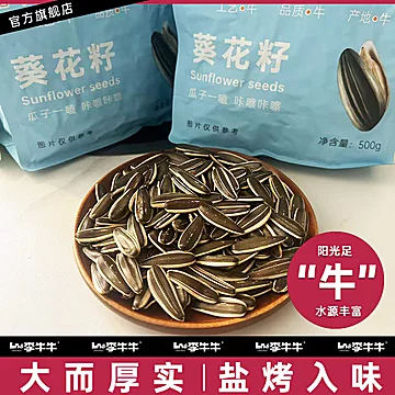李牛牛盐烤瓜子500g大颗粒[4元优惠券]-寻折猪