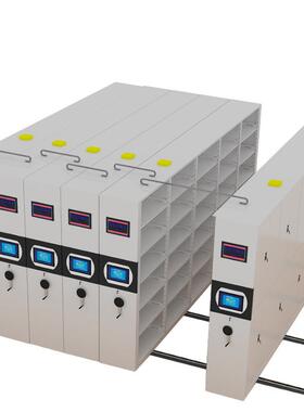 档案室一体化搭建自动化管理电动智能手摇式档案架智能档案室